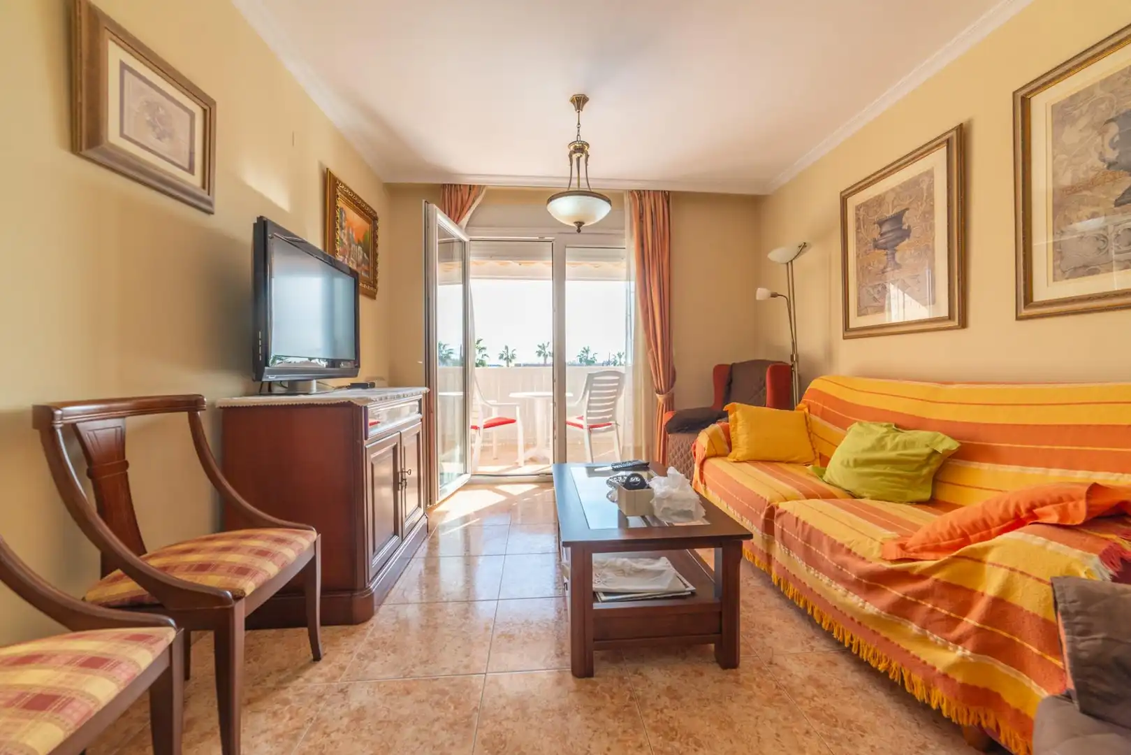 Sala de estar de Piso en venta en San Pedro del Pinatar con Aire acondicionado, Terraza y Trastero