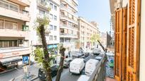 Exterior view of Single-family semi-detached for sale in  Barcelona Capital  with Terrace and Balcony