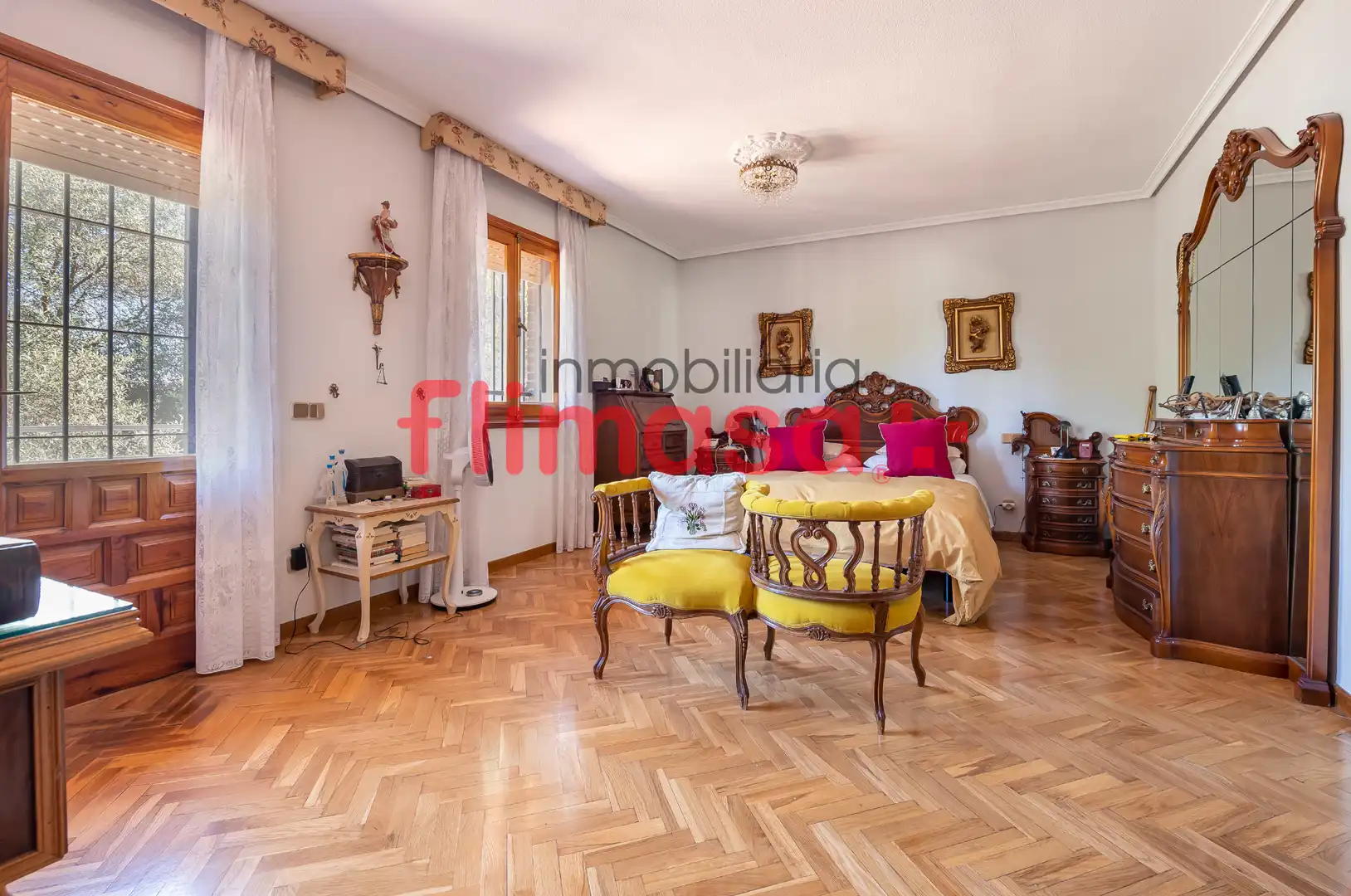 Living room of Houses for sale in Villaviciosa de Odón  with Heating, Private garden and Terrace