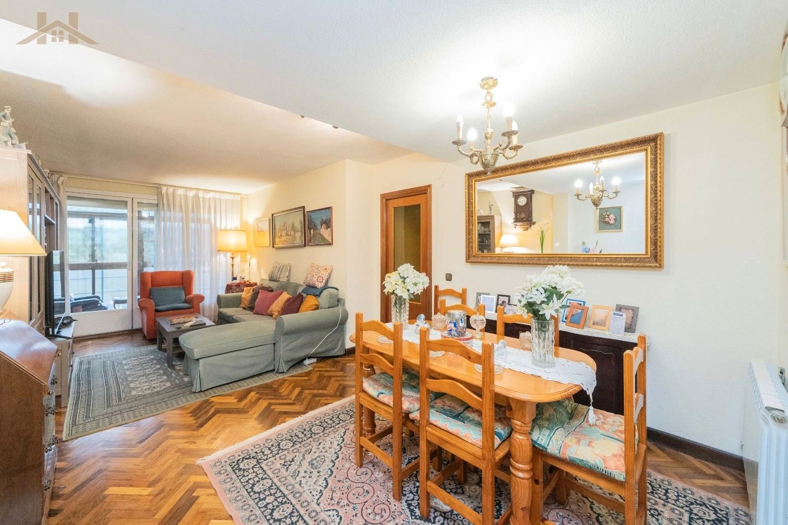 Sala d'estar de Dúplex en venda en Collado Villalba amb Calefacció, Terrassa i Traster