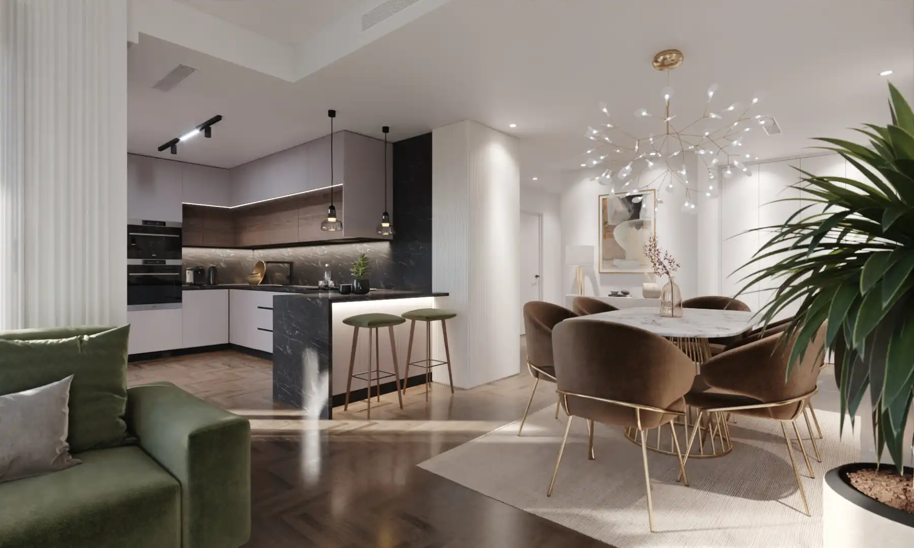 Cuina de Pis en venda en  Murcia Capital amb Aire condicionat, Calefacció i Parquet