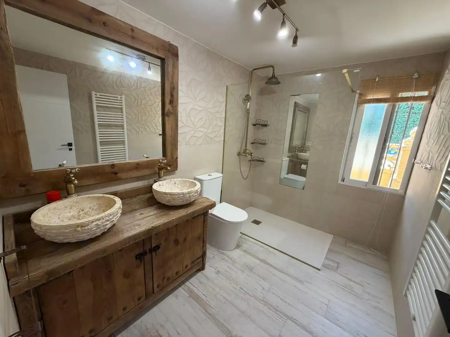 Baño de Casa o chalet de alquiler en L'Alfàs del Pi con Aire acondicionado, Jardín privado y Piscina