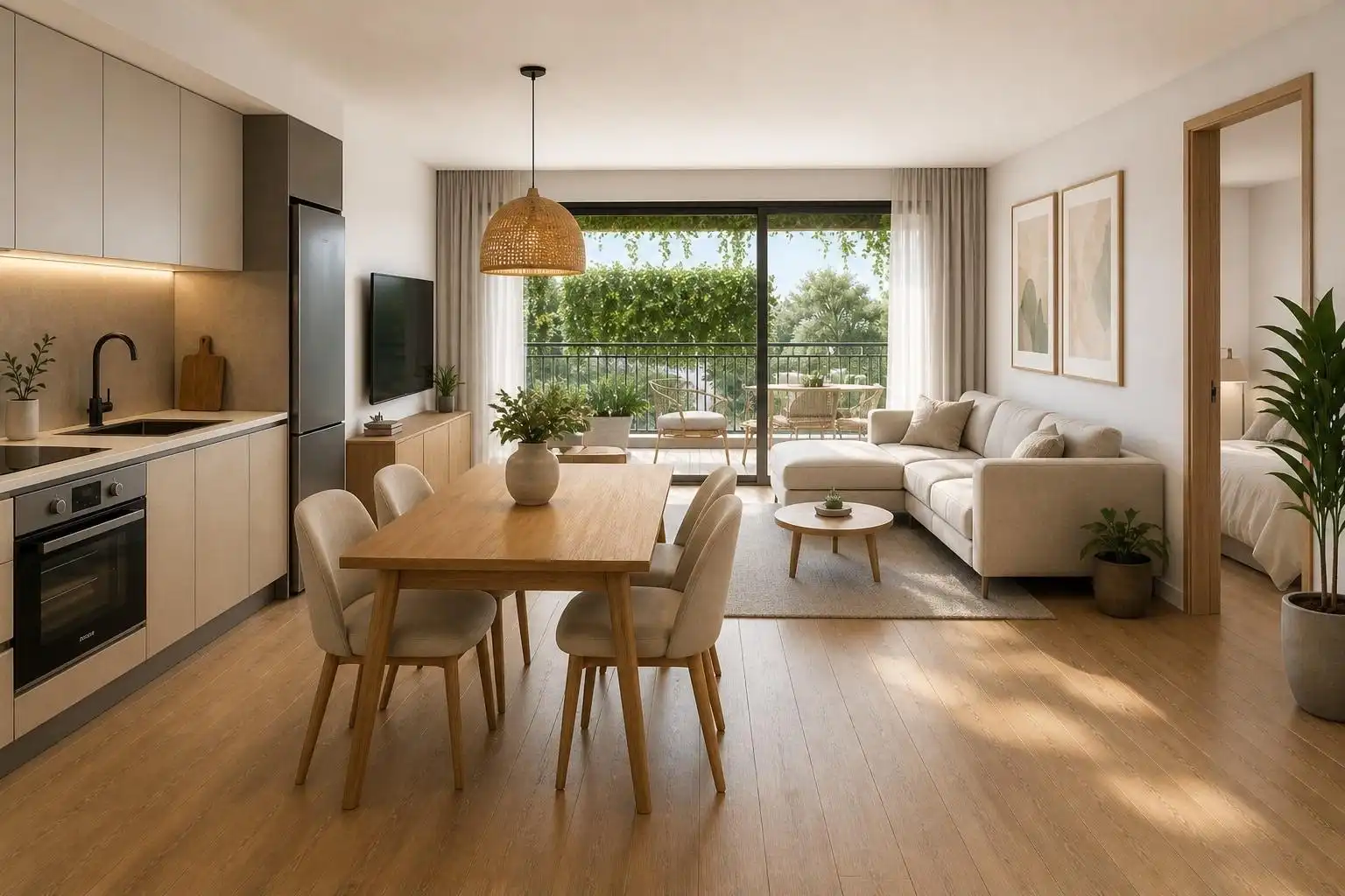 Sala de estar de Piso en venta en Palau-saverdera con Aire acondicionado, Terraza y Balcón