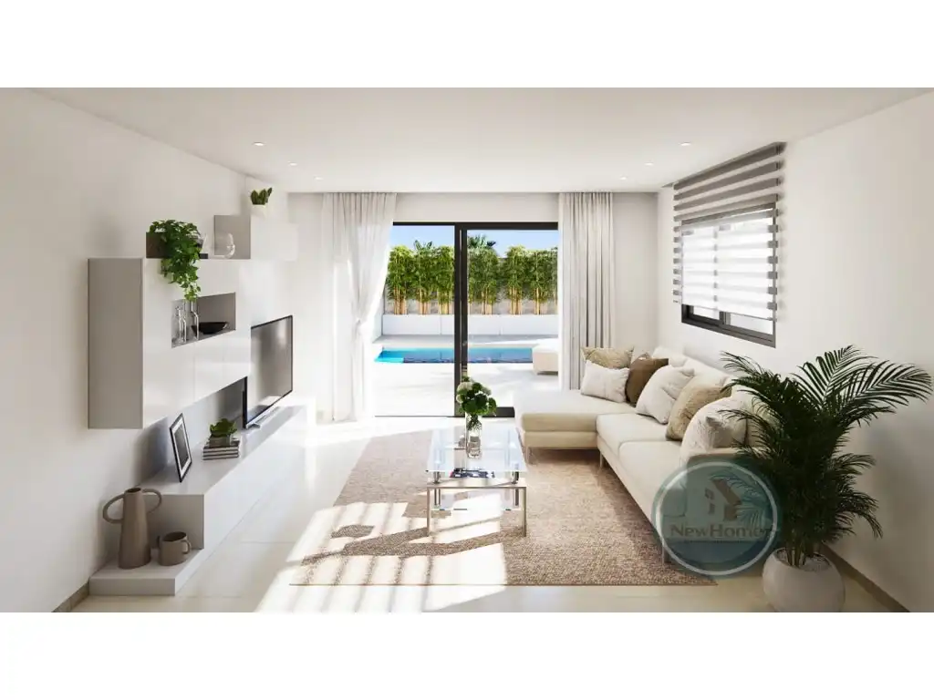 Sala de estar de Casa o chalet en venta en San Fulgencio con Aire acondicionado, Calefacción y Terraza
