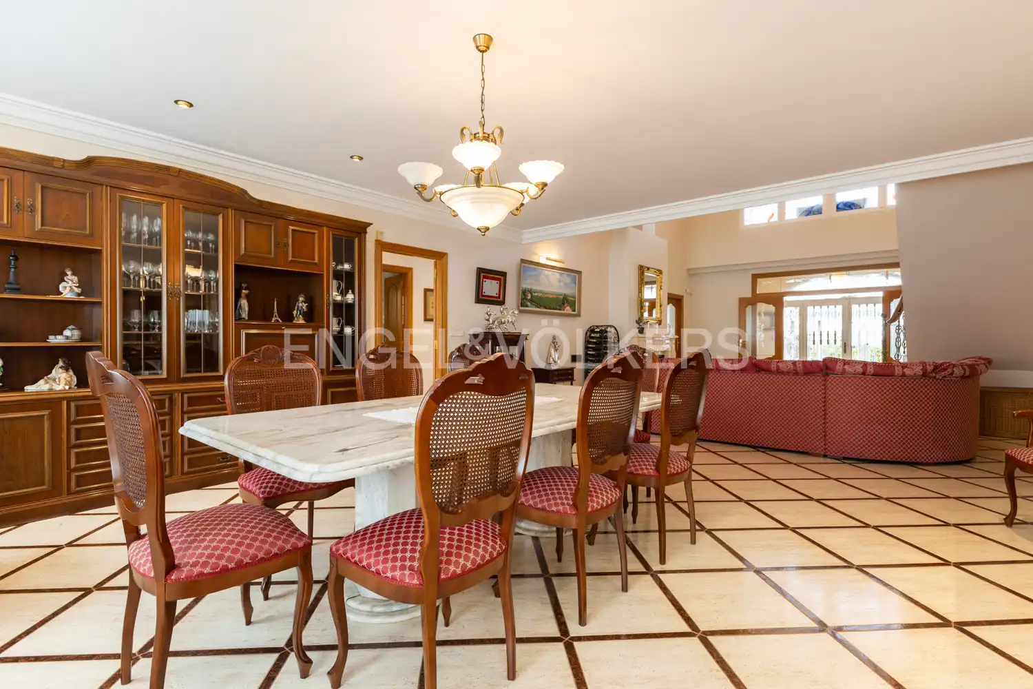 Comedor de Finca rústica en venta en Piles con Aire acondicionado, Calefacción y Jardín privado