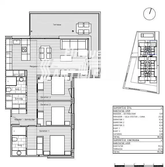 Penthouse mit Pool zum Verkauf in COSTA DAURADA, imagen 24