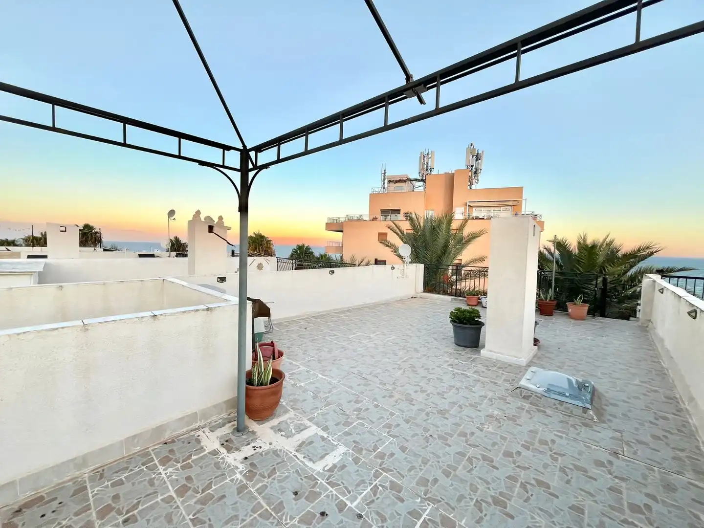 Terrace of Flat for rent in Torrevieja  with Air Conditioner, Heating and Terrace