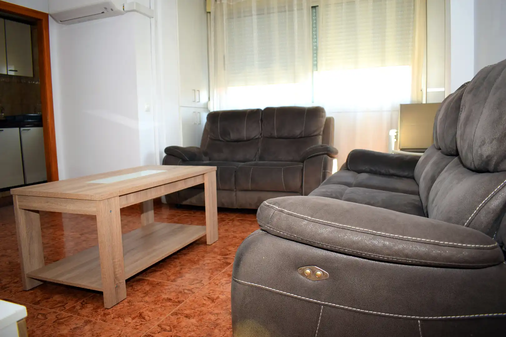 Sala de estar de Piso en venta en Terrassa con Aire acondicionado, Calefacción y Parquet
