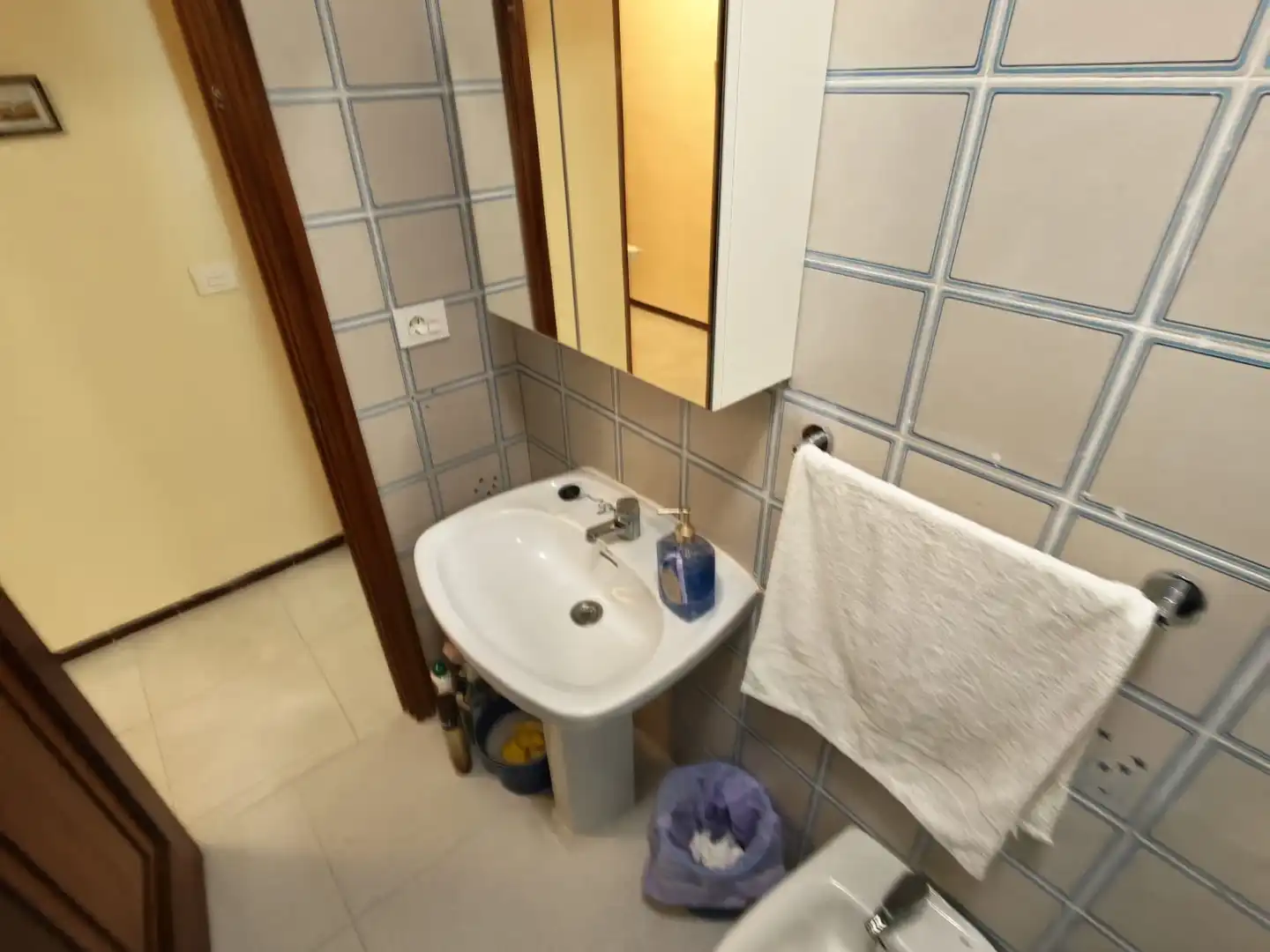 Bathroom of Flat for rent in Murcia  with Air Conditioner, Heating and Furnished