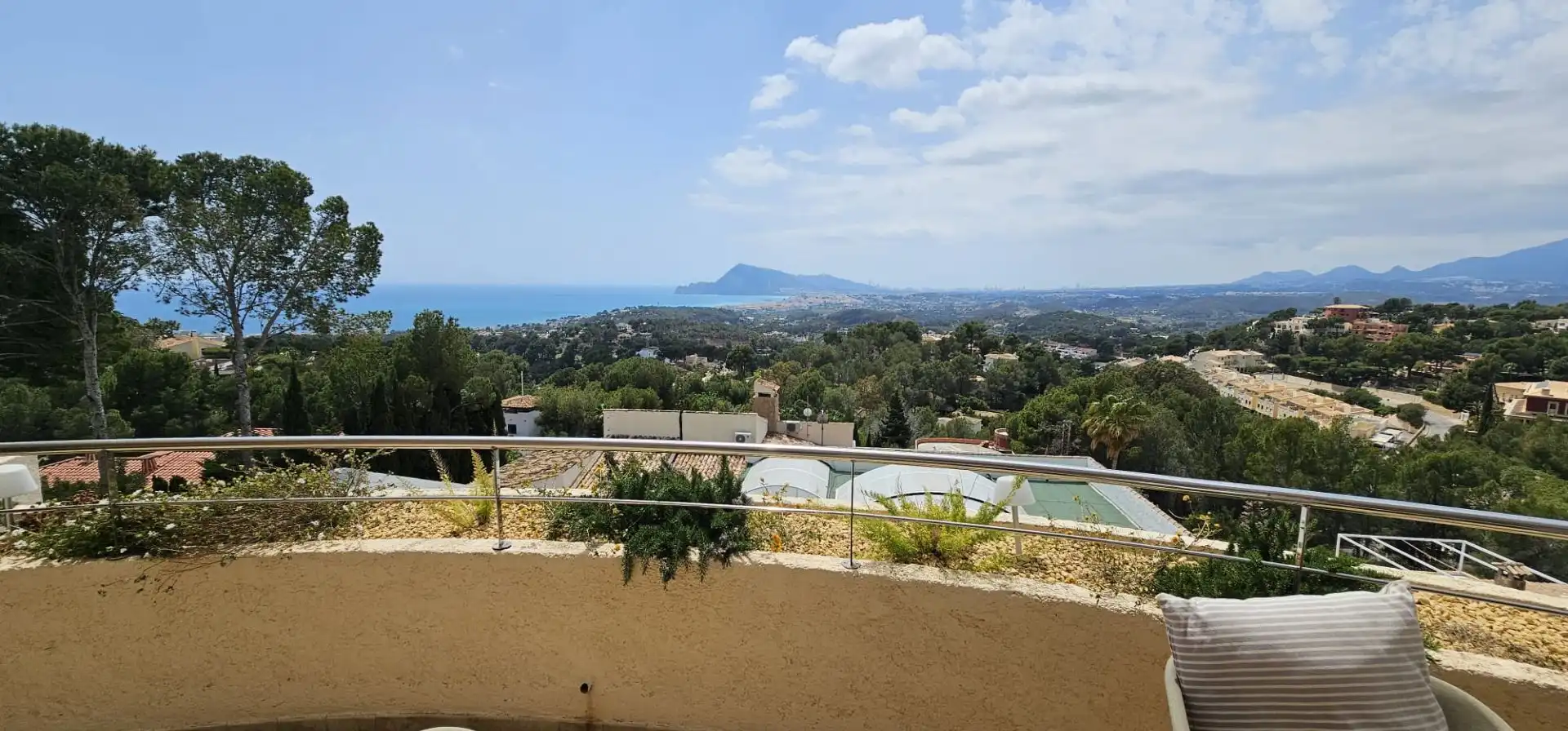 Vista exterior de Apartamento en venta en Altea con Aire acondicionado, Calefacción y Terraza
