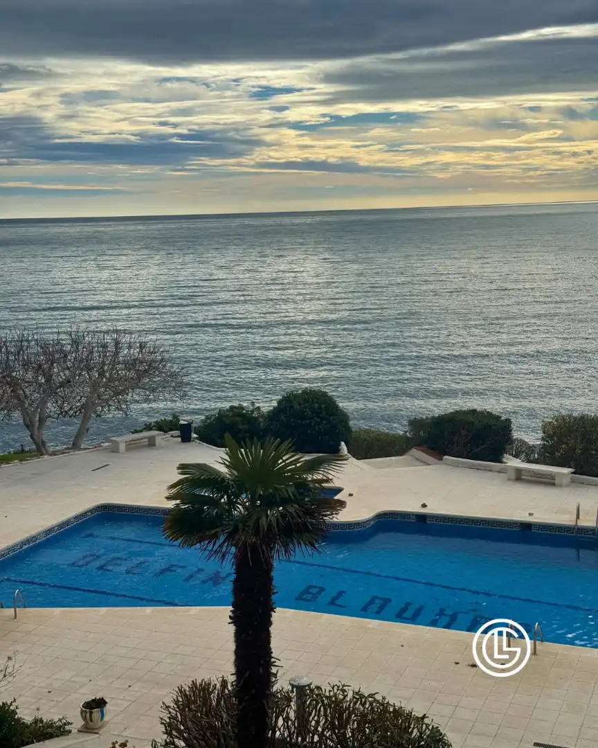Swimming pool of Flat for sale in Roses  with Air Conditioner, Heating and Furnished