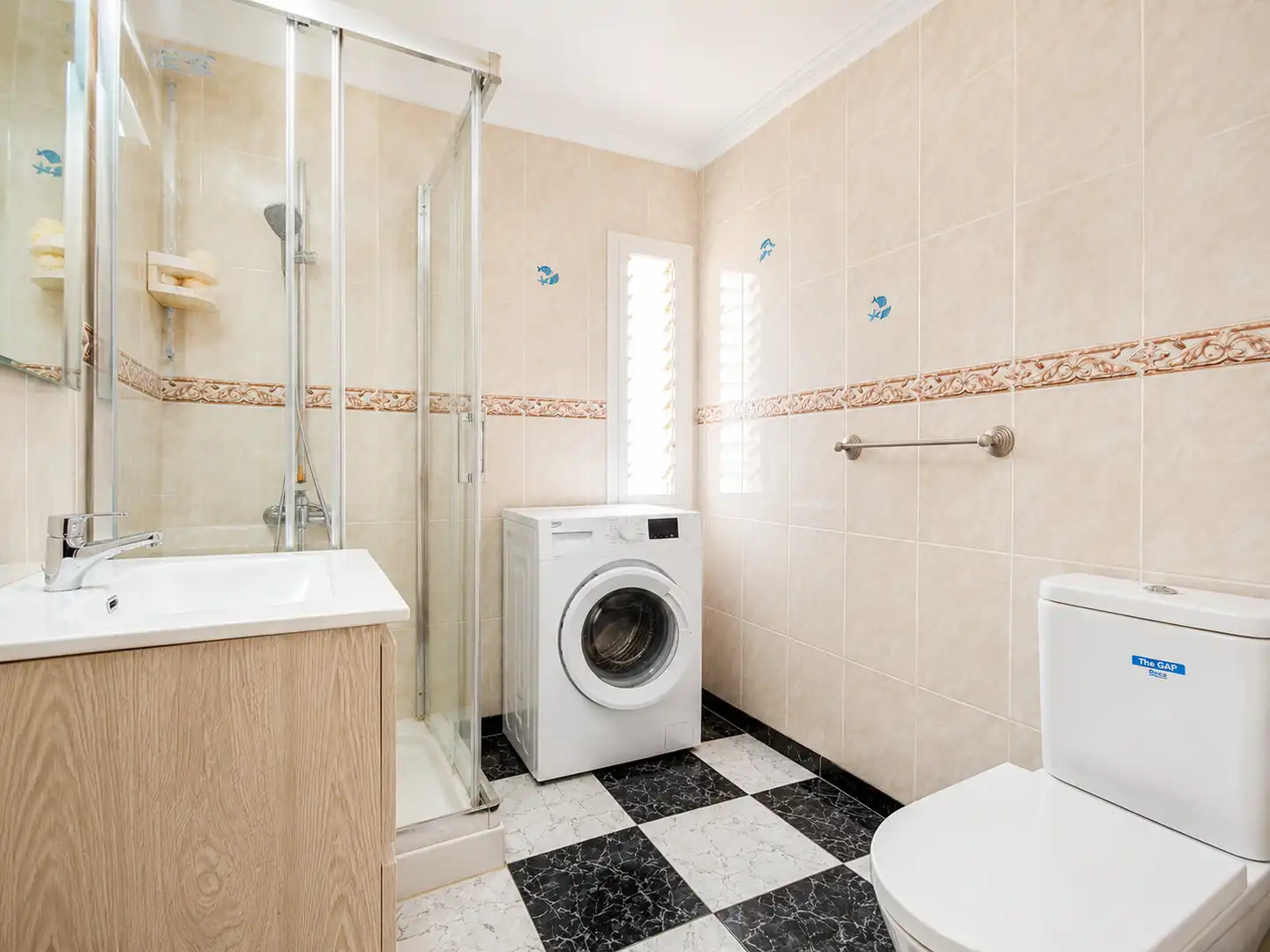 Baño de Apartamento en venta en Benalmádena con Aire acondicionado, Terraza y Amueblado