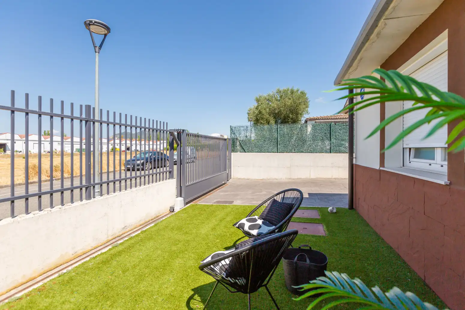 Terraza de Casa o chalet en venta en Berrioplano / Berriobeiti con Calefacción, Jardín privado y Parquet
