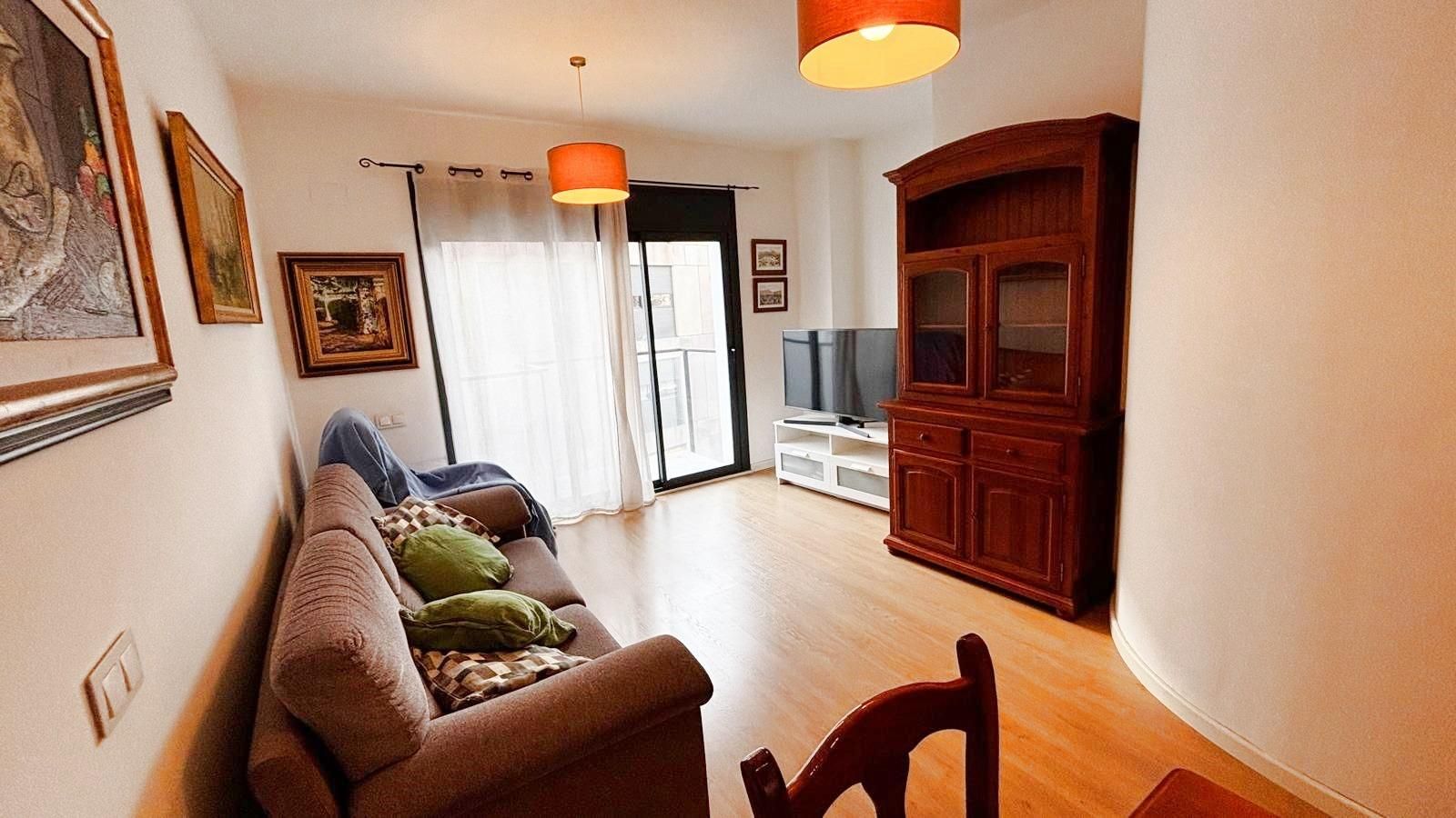 Living room of Flat to rent in Vilanova i la Geltrú  with Storage room and Balcony