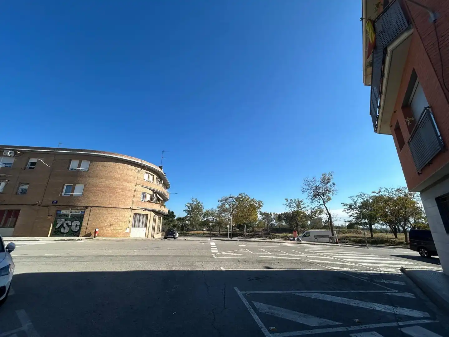 Vista exterior de Pis en venda en Terrassa