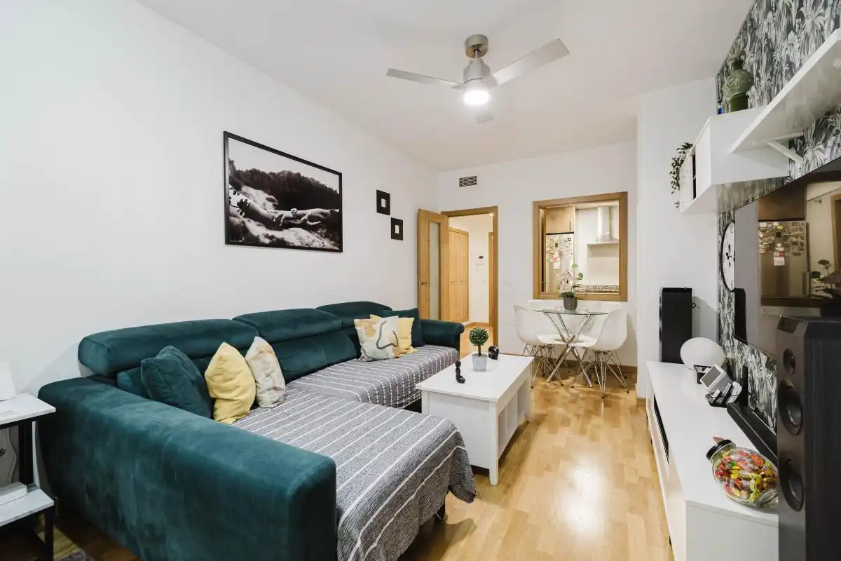 Sala de estar de Planta baja en venta en Torremolinos con Aire acondicionado, Calefacción y Amueblado