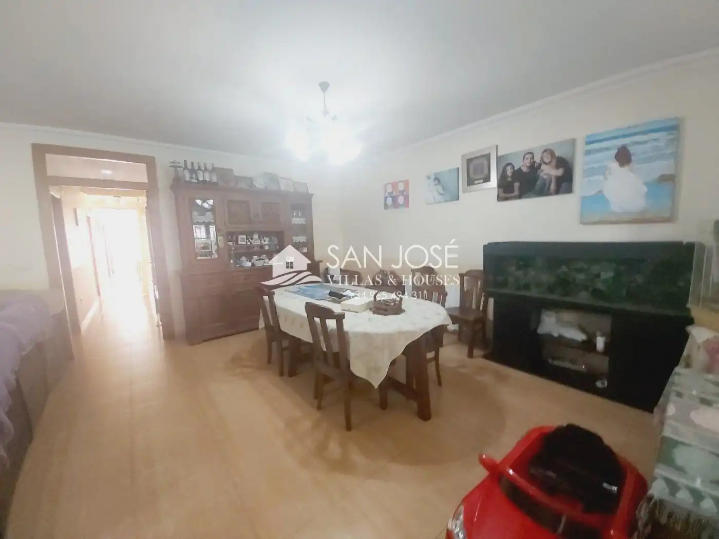 Comedor de Casa o chalet en venta en Hondón de los Frailes con Calefacción, Terraza y Trastero