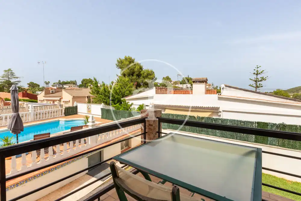 Terraza de Casa o chalet en venta en Chiva con Aire acondicionado, Calefacción y Jardín privado