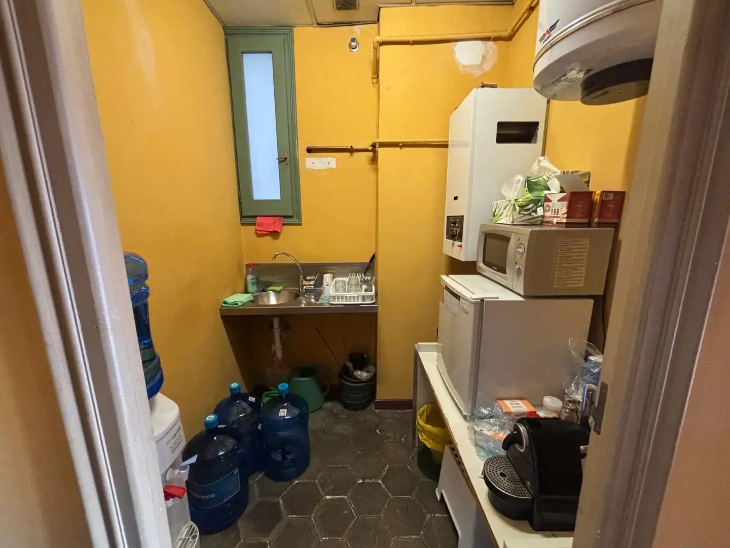 Kitchen of Flat for sale in Girona  with Air Conditioner