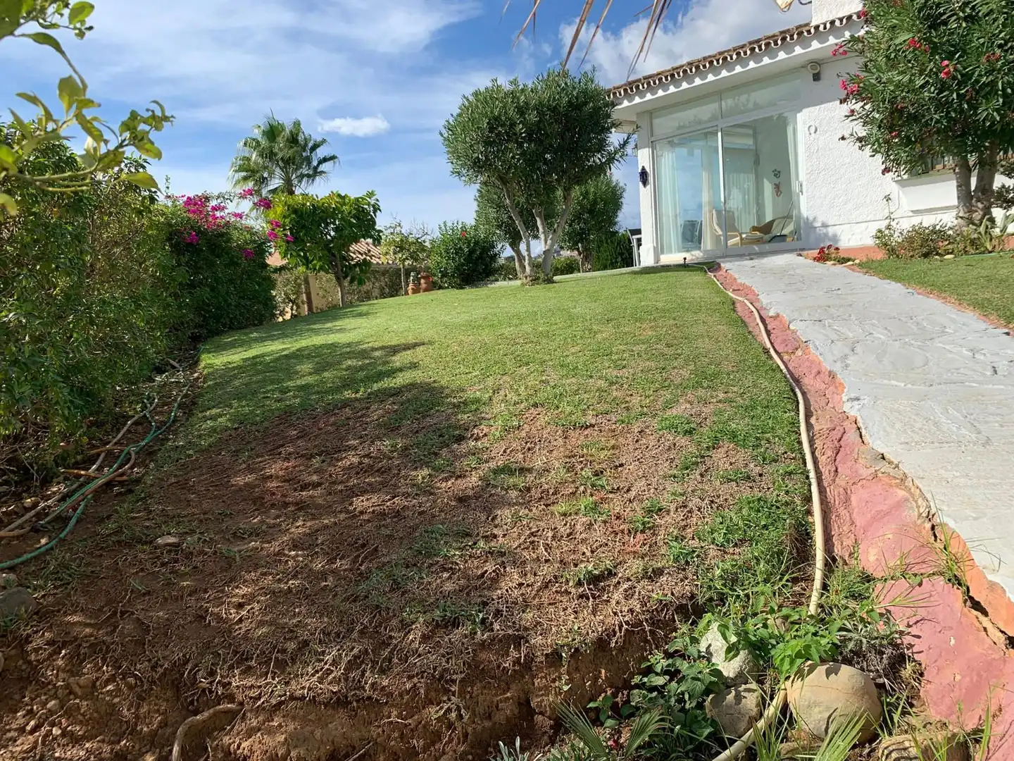 Jardín de Casa o chalet en venta en Mijas con Aire acondicionado, Jardín privado y Trastero