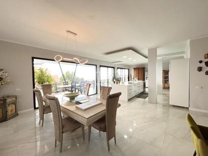 Dining room of House or chalet for sale in Arona  with Air Conditioner, Private garden and Terrace