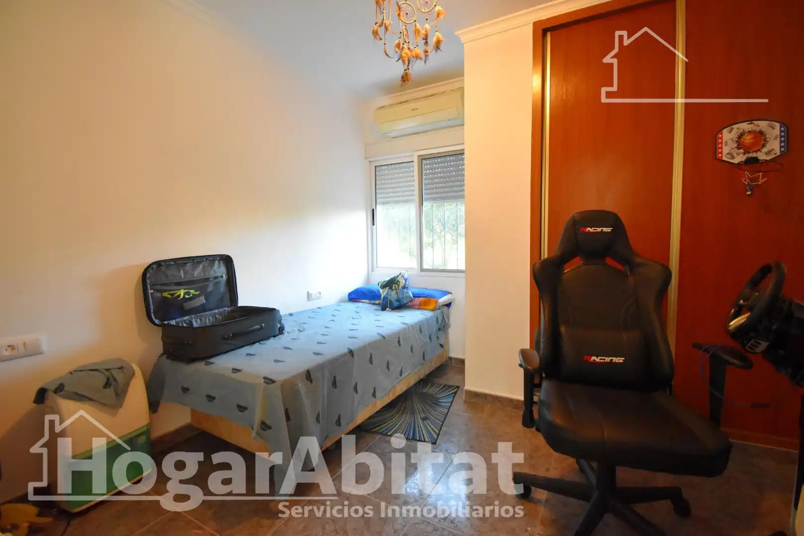 Bedroom of Houses for sale in Oliva  with Air Conditioner, Private garden and Terrace