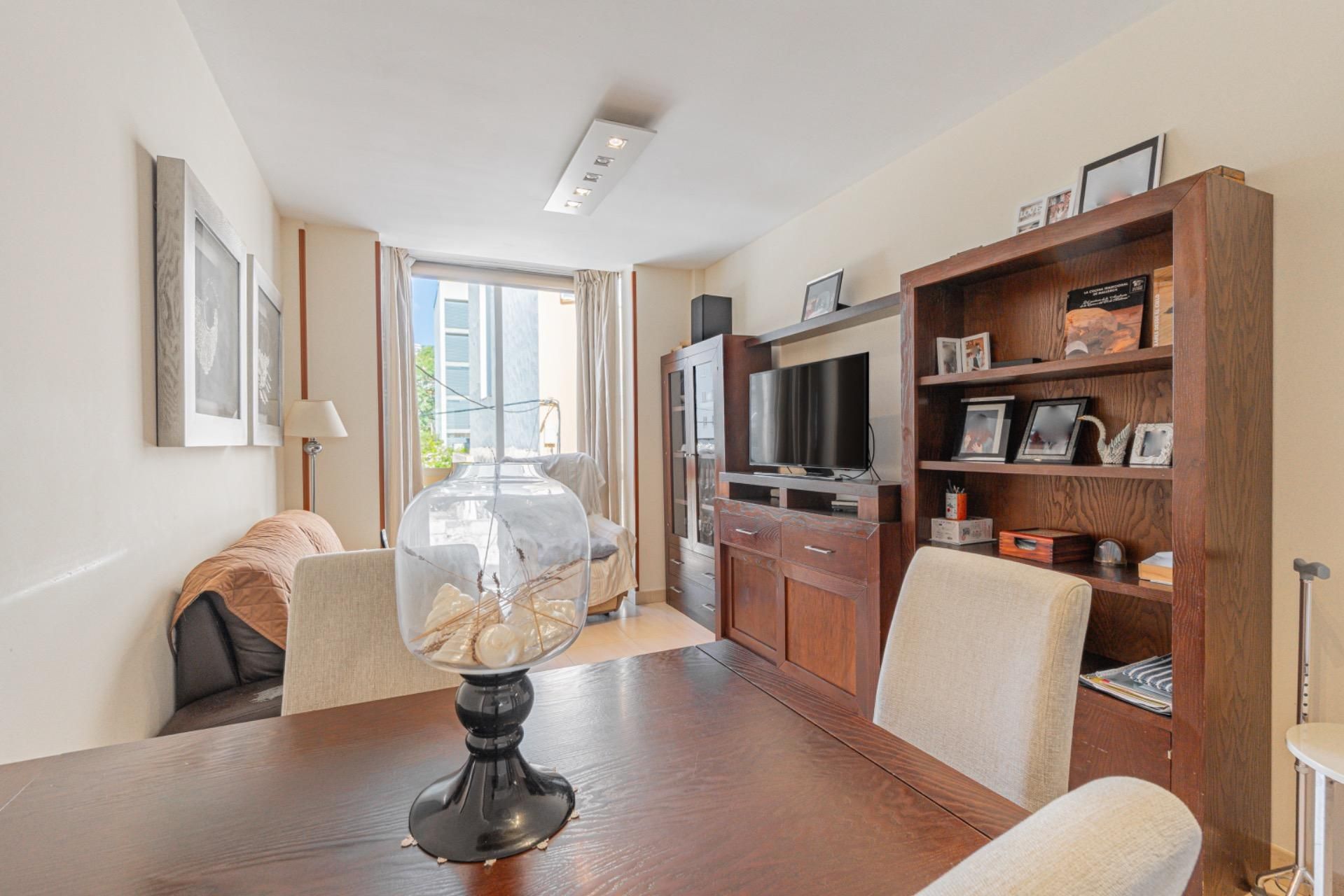 Sala d'estar de Apartament en venda en  Palma de Mallorca amb Calefacció i Parquet