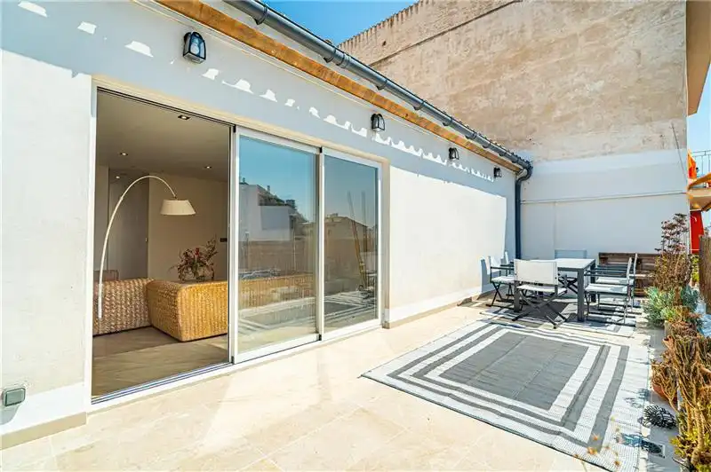Terrassa de Àtic en venda en  Palma de Mallorca amb Aire condicionat, Terrassa i Moblat