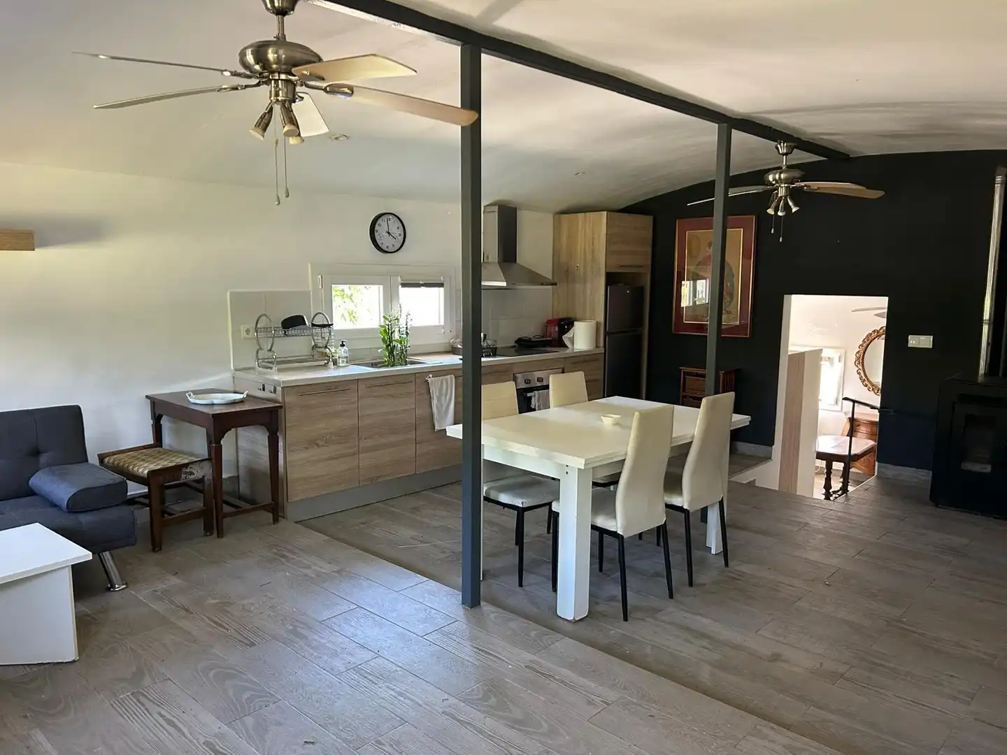 Cocina de Casa o chalet de alquiler en Olivella con Aire acondicionado, Calefacción y Jardín privado