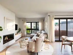 Sala de estar de Piso en venta en Granollers con Aire acondicionado, Calefacción y Terraza
