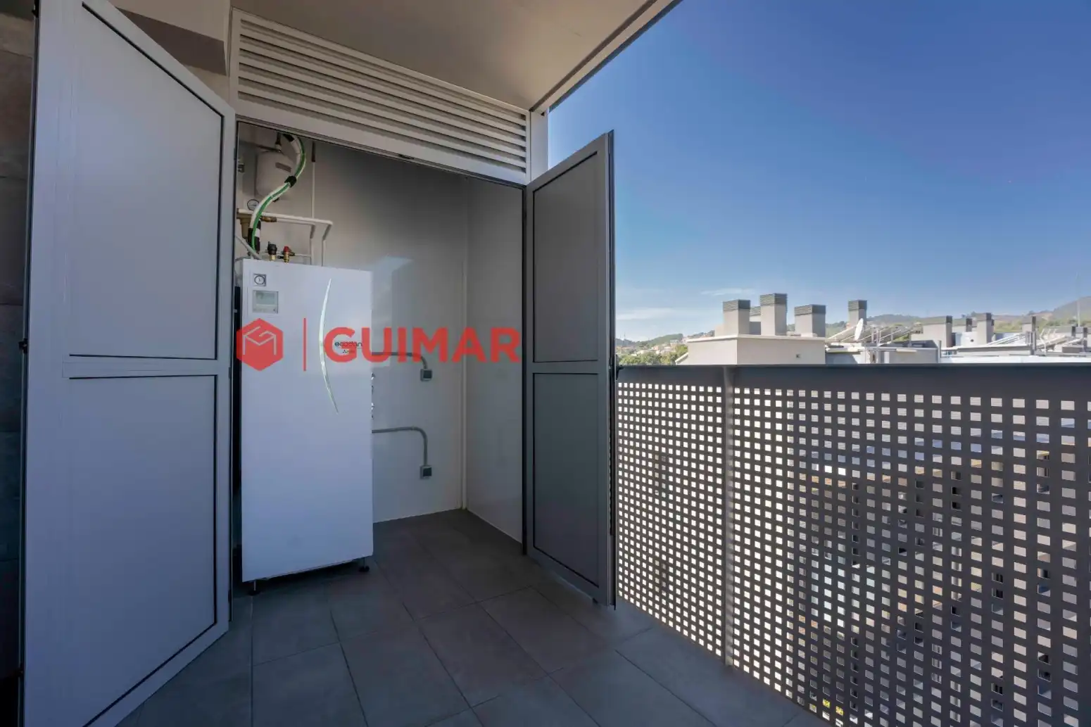 Terrasse von Wohnung zur Miete in Sant Boi de Llobregat mit Heizung, Privatgarten und Parkett
