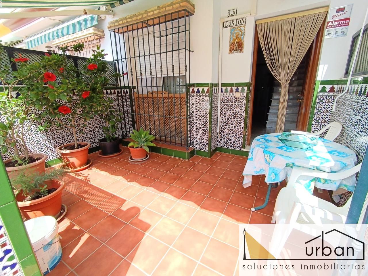 Garden of Single-family semi-detached for sale in Chipiona  with Air Conditioner, Furnished and Balcony
