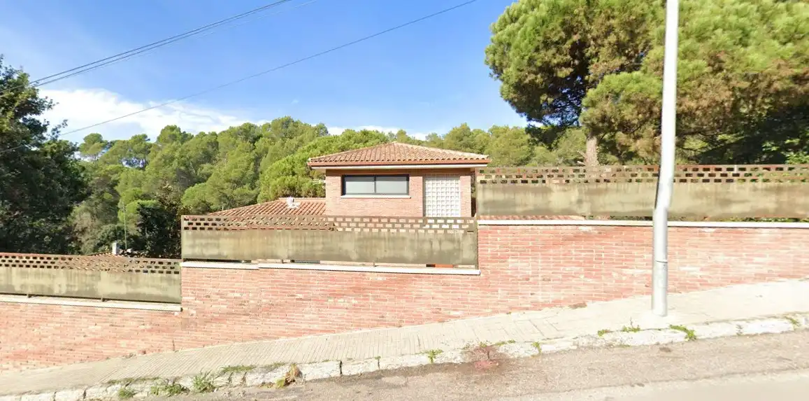 Vista exterior de Casa o chalet en venta en Vilanova del Vallès con Jardín privado