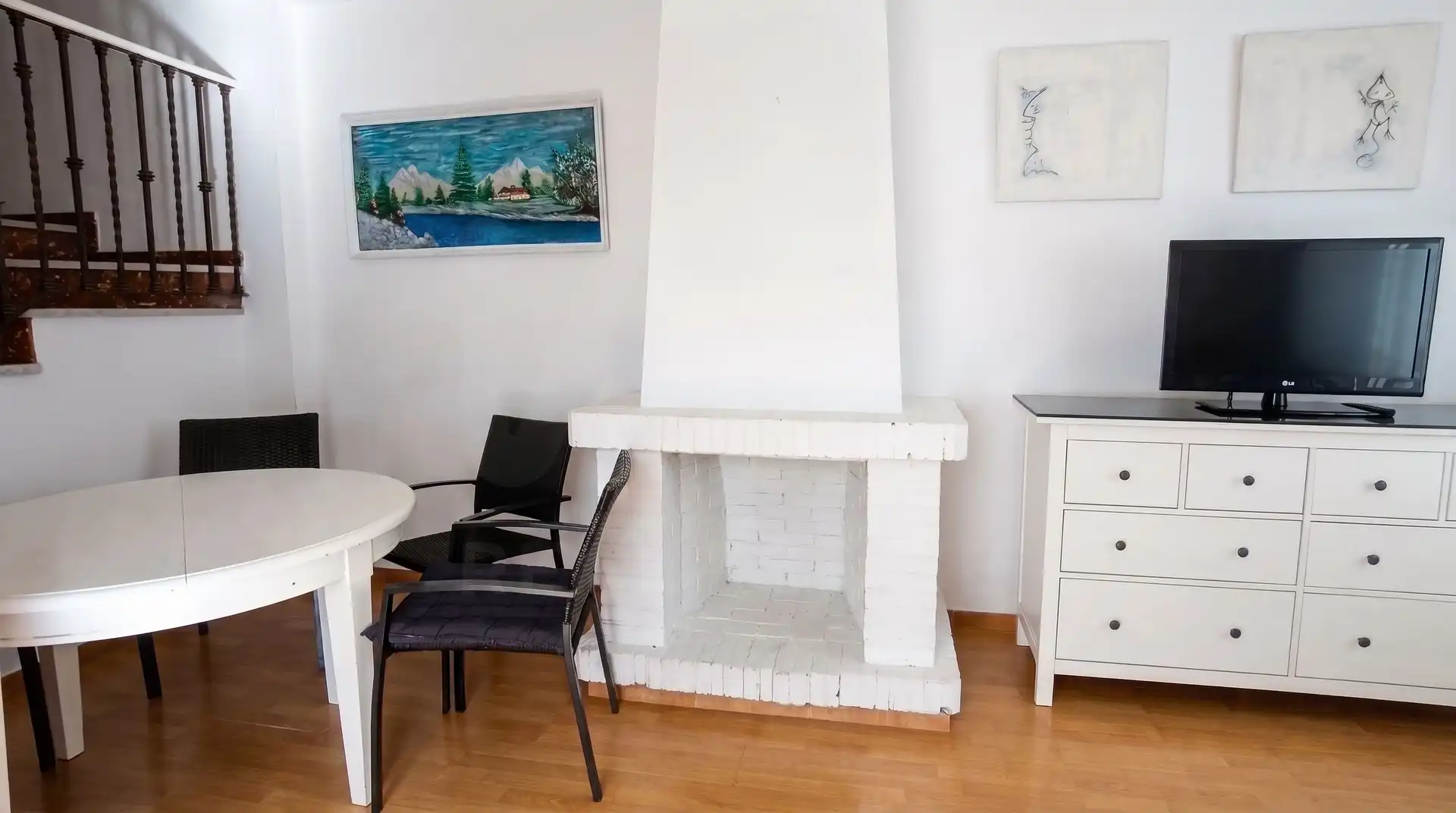 Sala d'estar de Casa adosada en venda en Matalascañas 