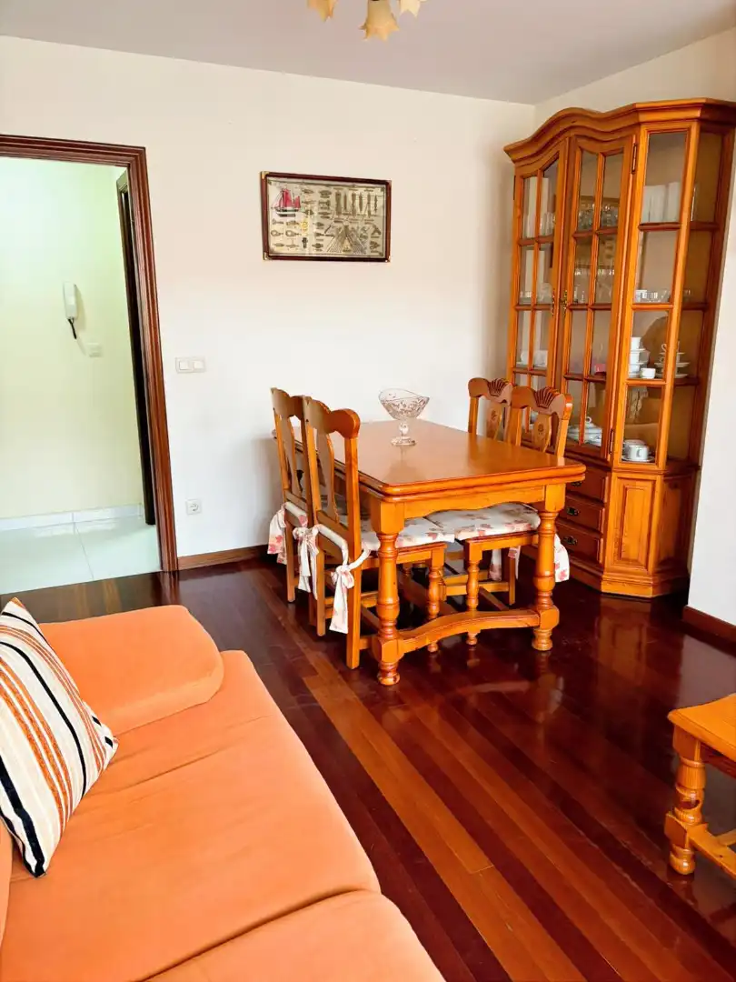 Dining room of Flat for rent in Cangas   with Furnished and Balcony