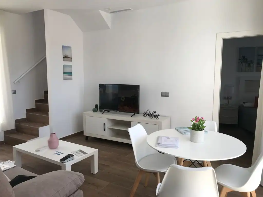 Sala d'estar de Àtic de lloguer en Campanillas