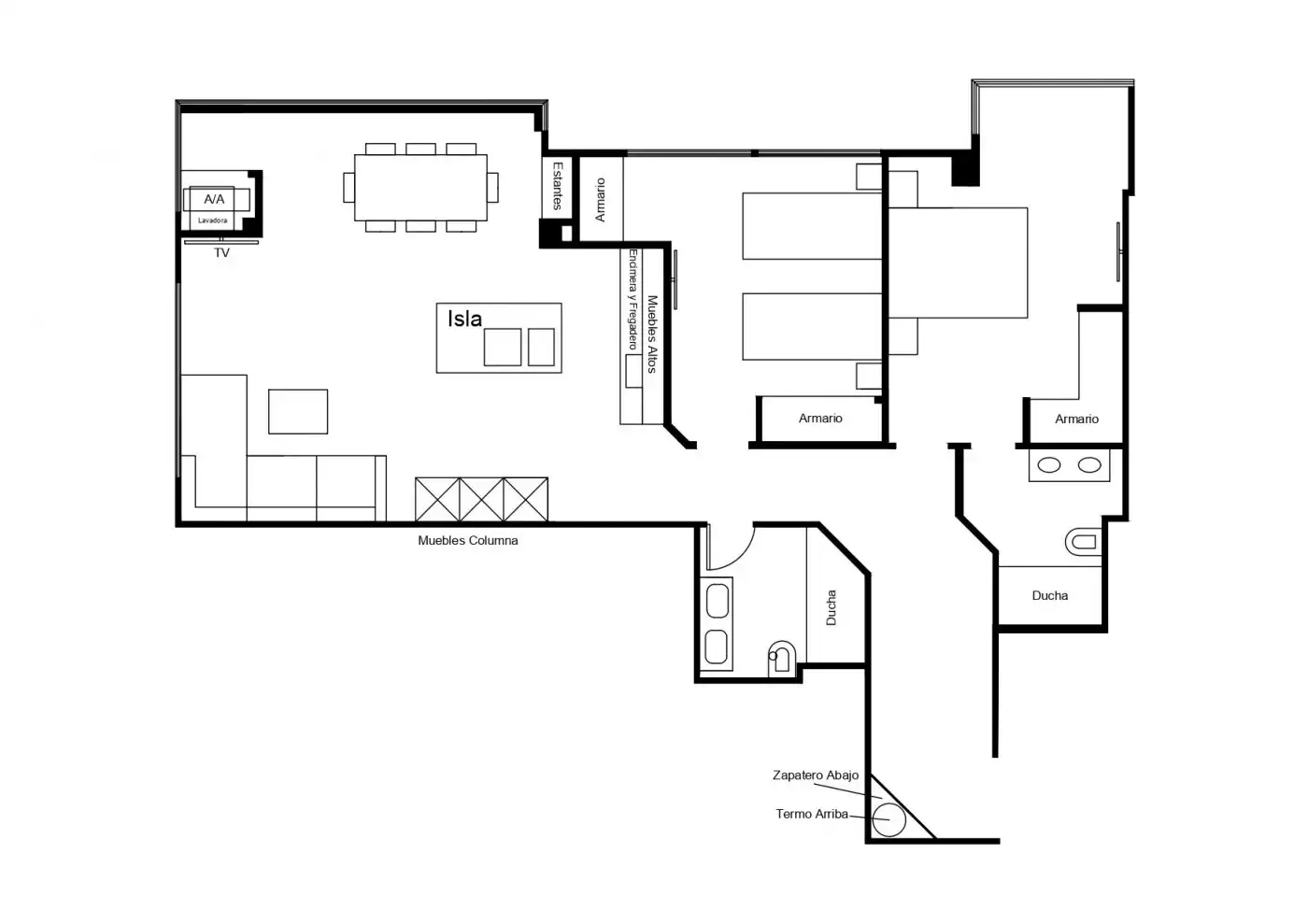 Flat for rent in Avenida DEL MAR, 7, Playa Bajadilla - Puertos