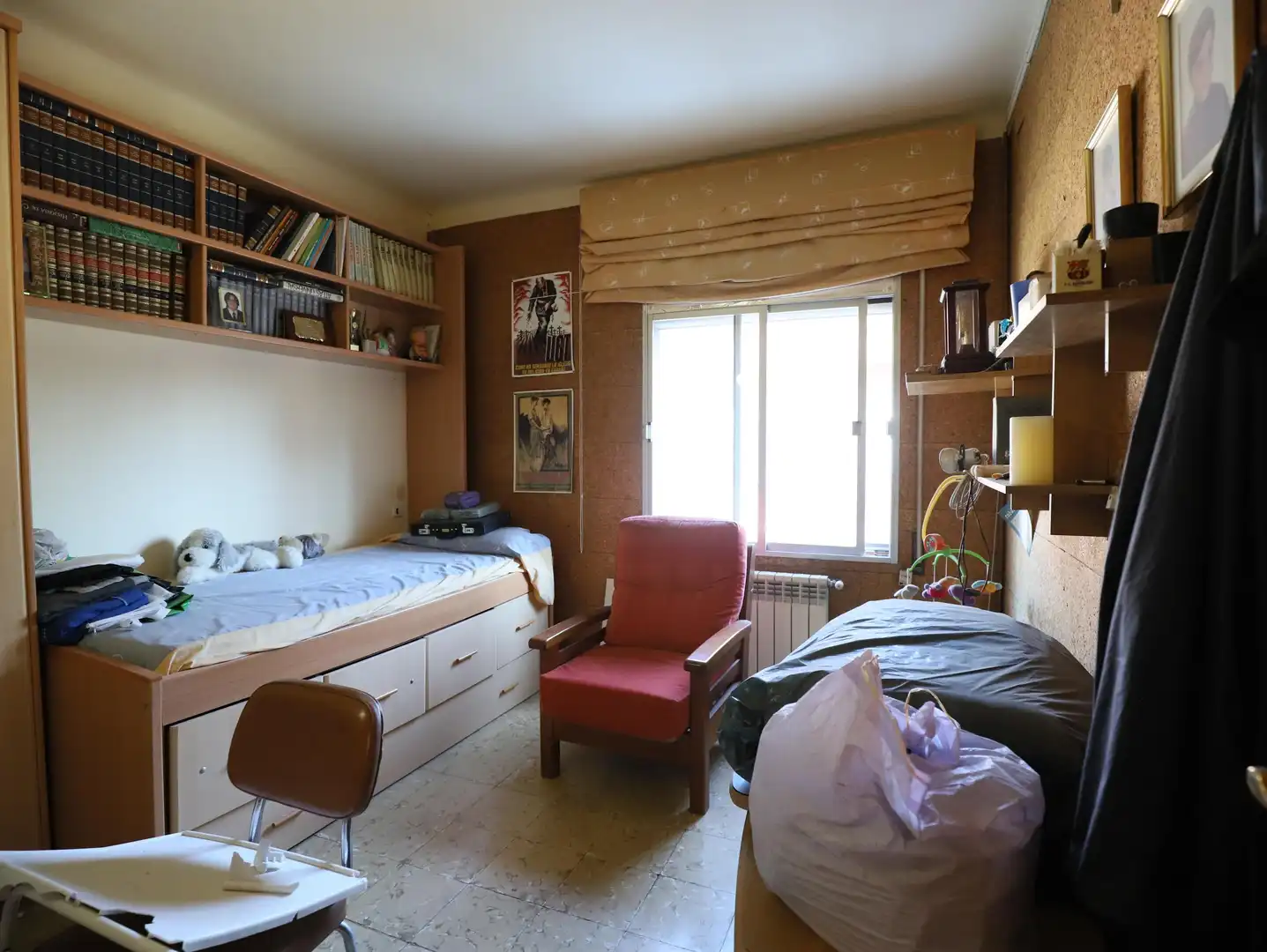 Bedroom of Houses for sale in Esplugues de Llobregat  with Heating, Parquet flooring and Terrace