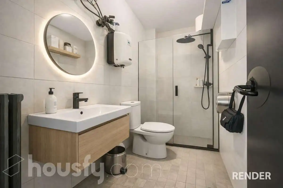 Baño de Casa o chalet en venta en Barcelona con Aire acondicionado, Calefacción y Jardín privado