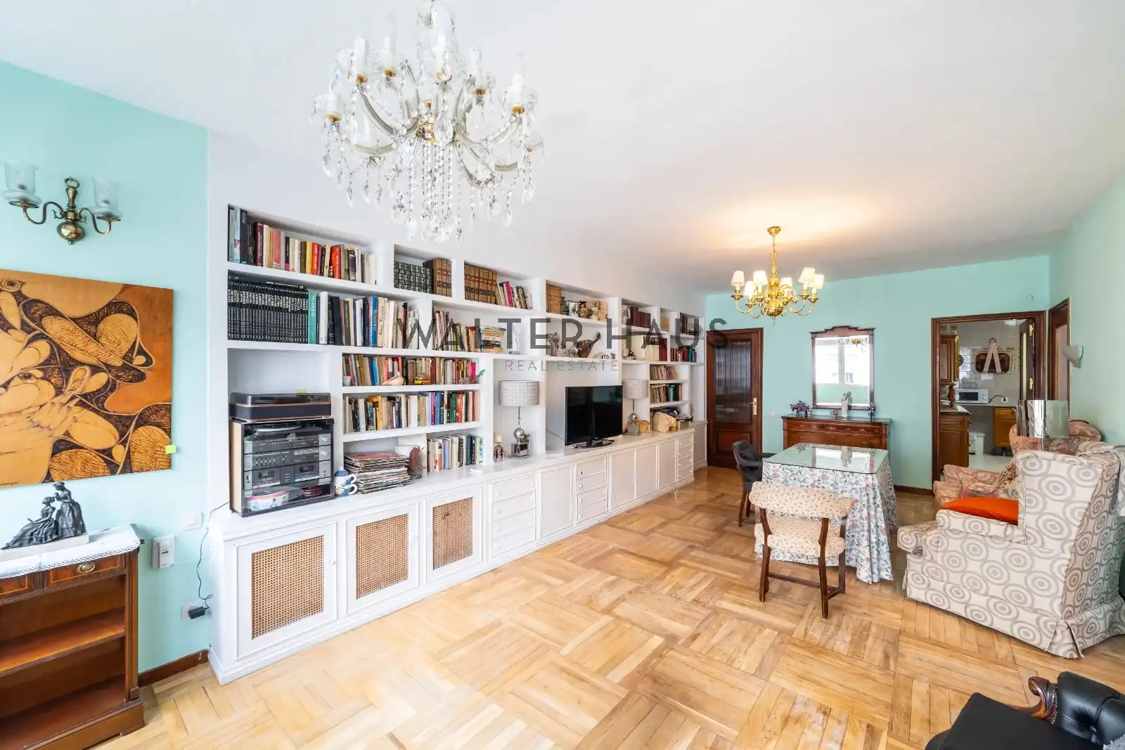 Living room of Flat for sale in Chamberí