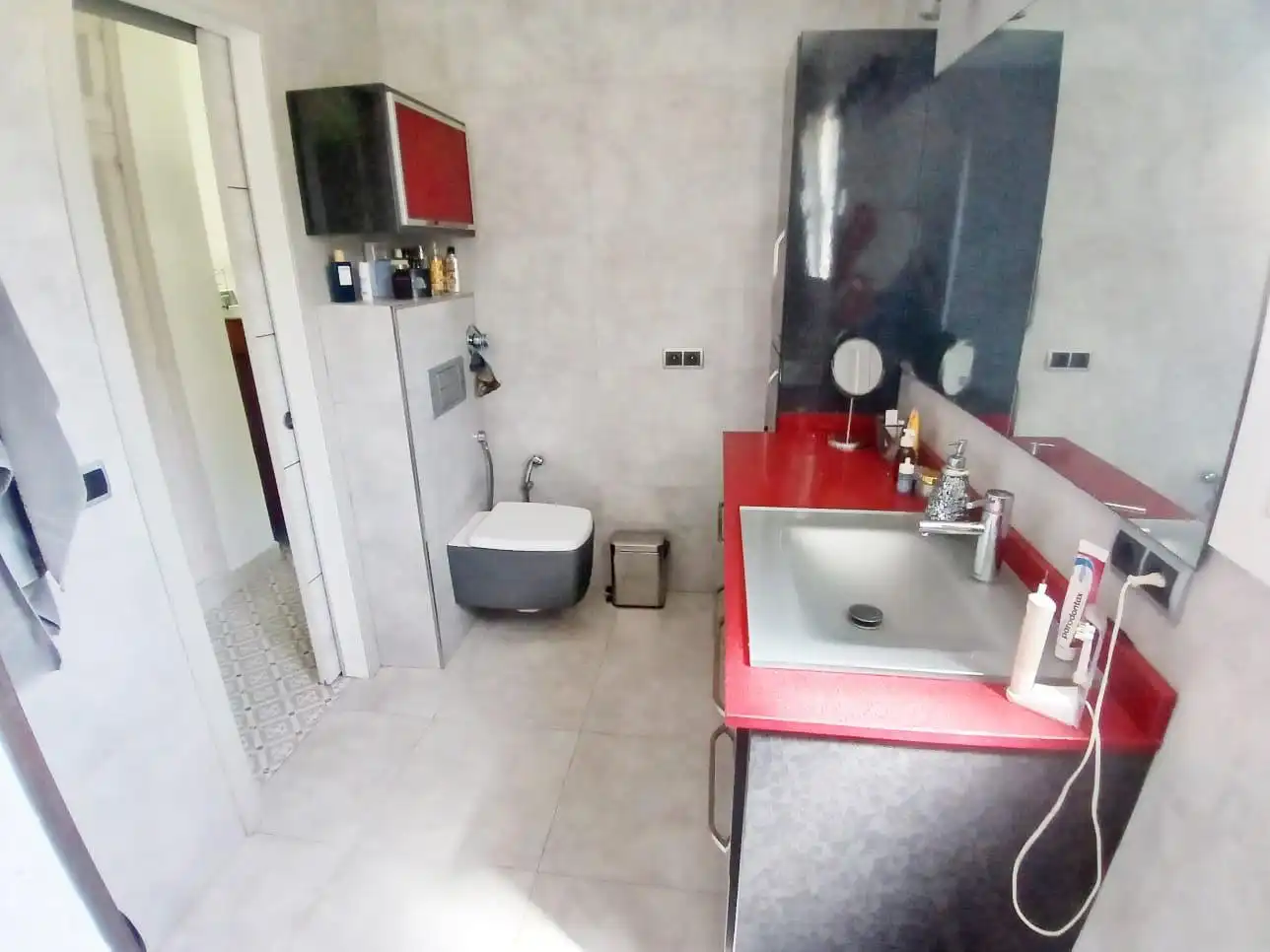 Badezimmer von Haus oder Chalet zum Verkauf in Aljaraque mit Heizung, Privatgarten und Schwimmbad