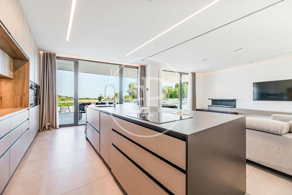 Cocina de Casa o chalet en venta en Náquera con Aire acondicionado, Calefacción y Terraza
