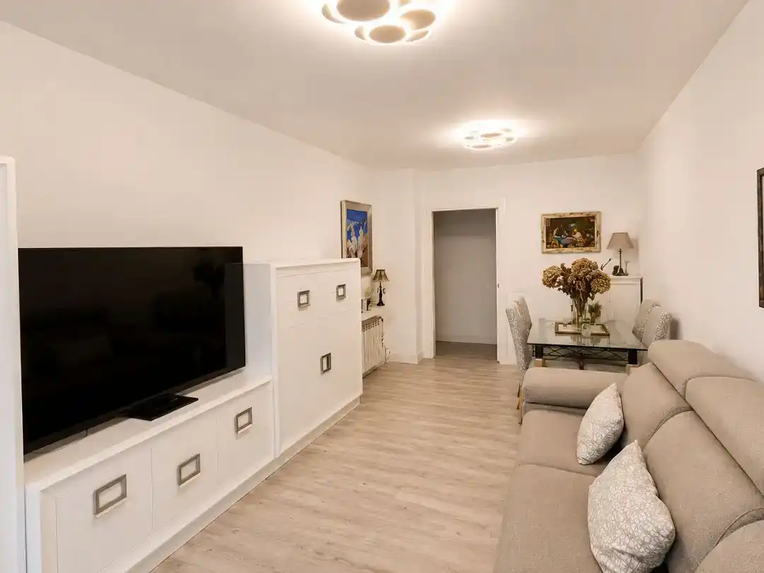 Living room of Flat for sale in Santander  with Swimming Pool and Balcony