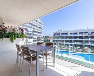 Terrace of Flat to rent in Alicante / Alacant  with Air Conditioner, Terrace and Swimming Pool