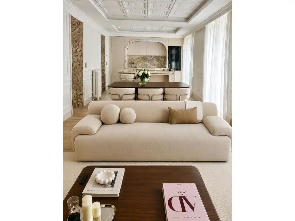 Living room of Flat for sale in Madrid  with Air Conditioner, Heating and Oven