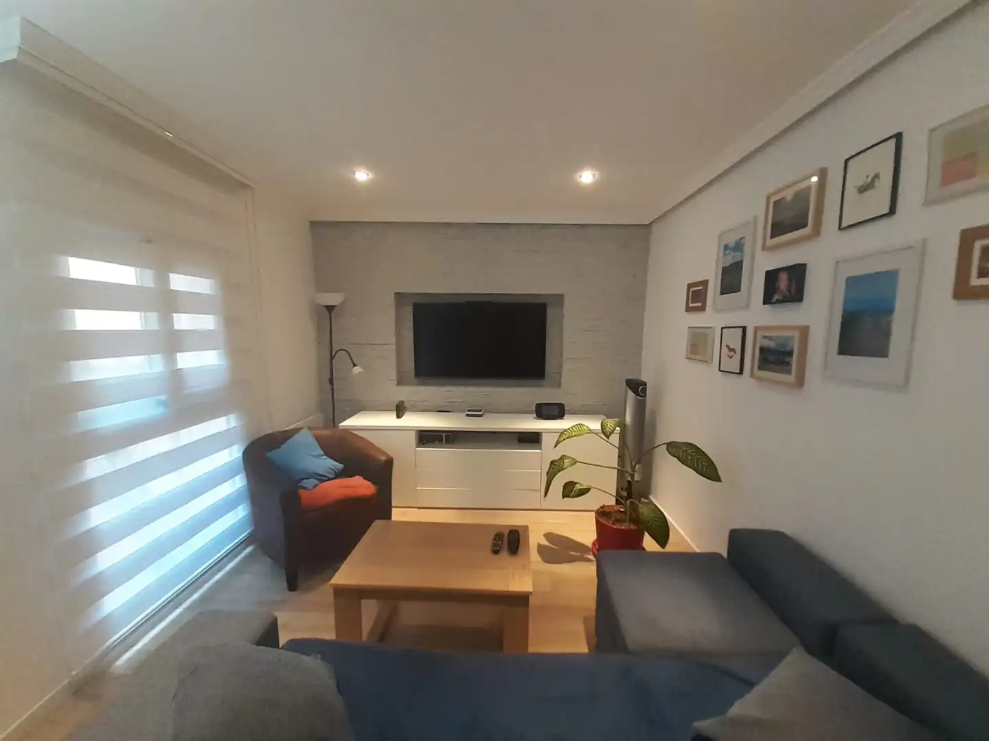 Sala d'estar de Dúplex en venda en Barcelona amb Calefacció, Parquet i Terrassa