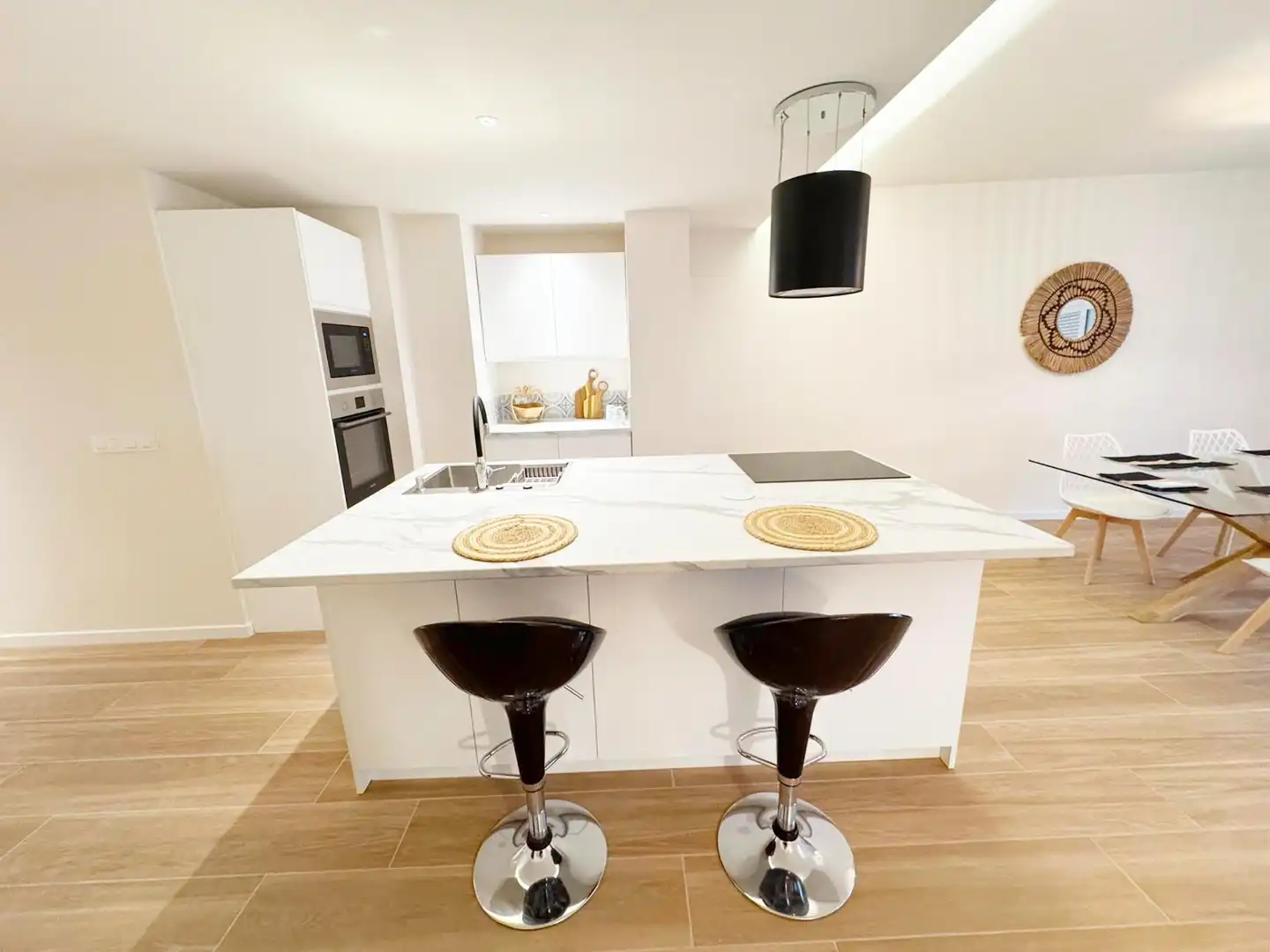 Kitchen of Flat for sale in Dénia  with Air Conditioner, Heating and Furnished