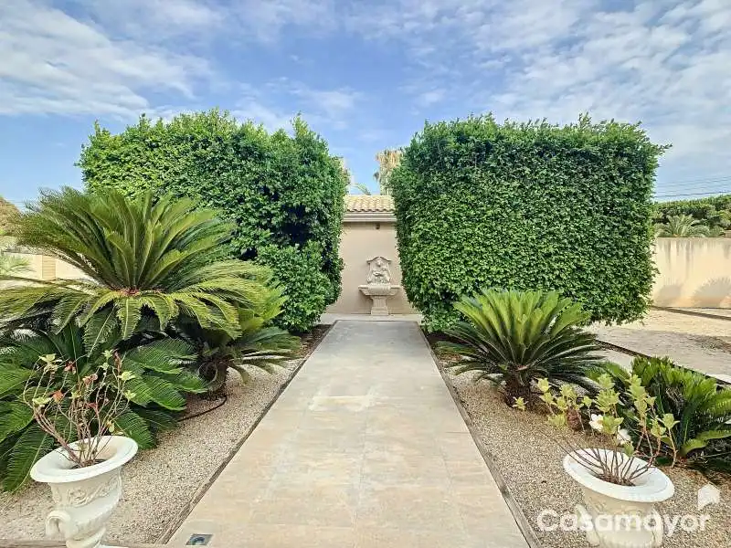 Jardín de Casa o chalet en venta en Mutxamel con Aire acondicionado, Calefacción y Jardín privado