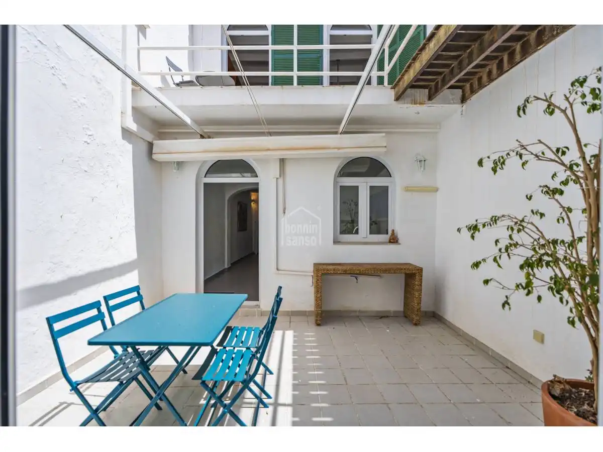 Terraza de Casa o chalet en venta en Maó - Mahón con Calefacción, Terraza y Amueblado