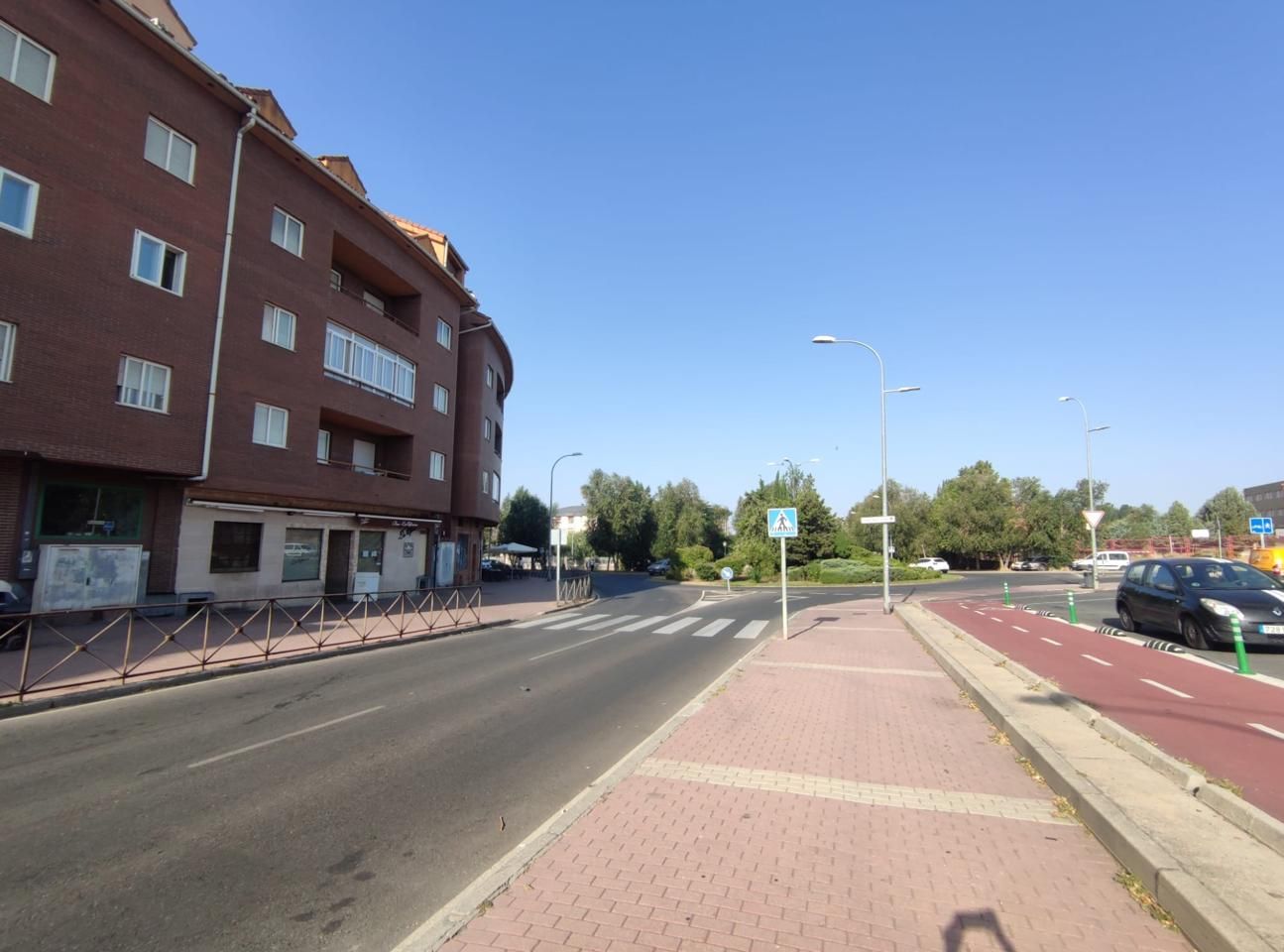 Exterior view of Flat to rent in Ávila Capital  with Heating, Parquet flooring and Terrace